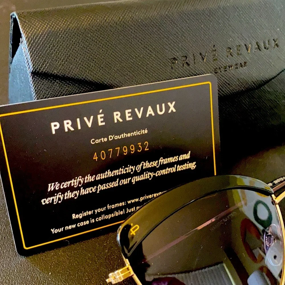 PRIVE’ REVAUX EYEWEAR | Certified Authentic Deluxe Sunglasses with Case